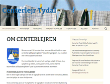 Tablet Screenshot of centerlejr.dk